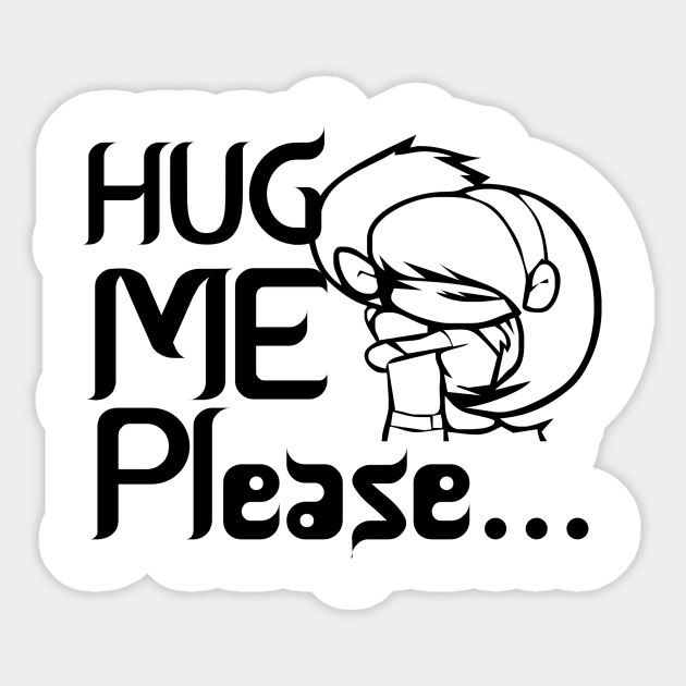 Hug Me Please Sticker by ronan32